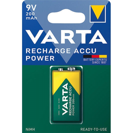 Nabíjecí baterie Varta HR22, 200 mAh, 9V