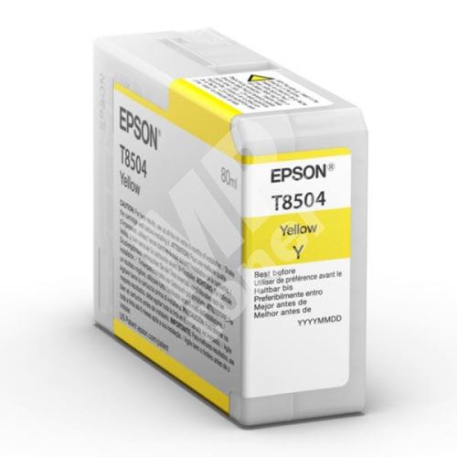 Cartridge Epson C13T850400, yellow, originál 1