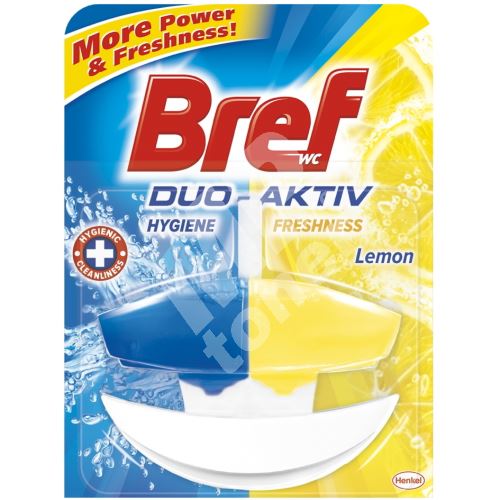 Bref Duo Aktiv Lemon tekutý WC blok komplet 50 ml 1