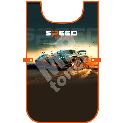 Zástěra pončo Auto 1