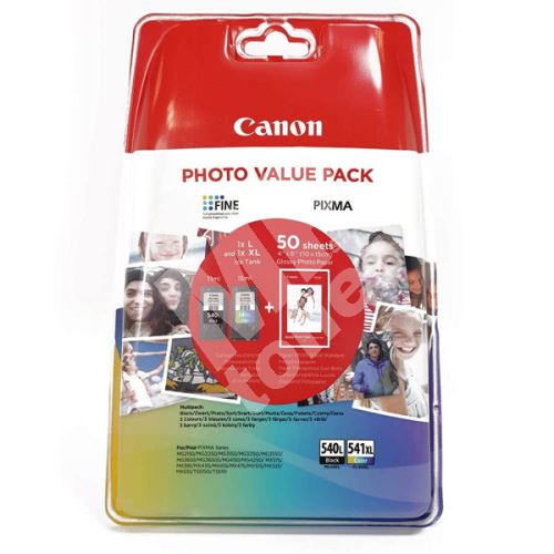 Cartridge Canon PG-540L + CL-541XL, black/color, 5224B005, originál 1
