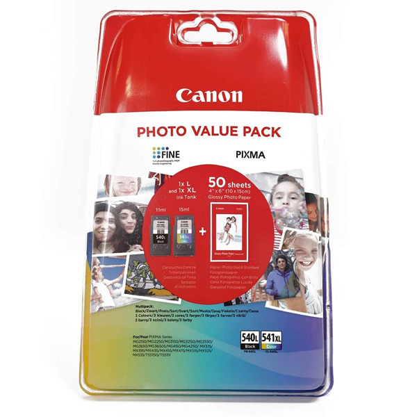 Inkoustová cartridge Canon PG-540L + CL-541XL, black/color, 5224B005, originál