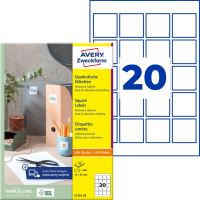 Etikety na QR kódy 45 x 45 mm, 25 listů A4 L7121-25
