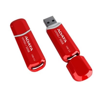 32GB ADATA UV150, USB flash disk 3.0, červená