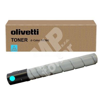 Toner Olivetti D-COLOR MF 551, cyan, B0821, originál 1