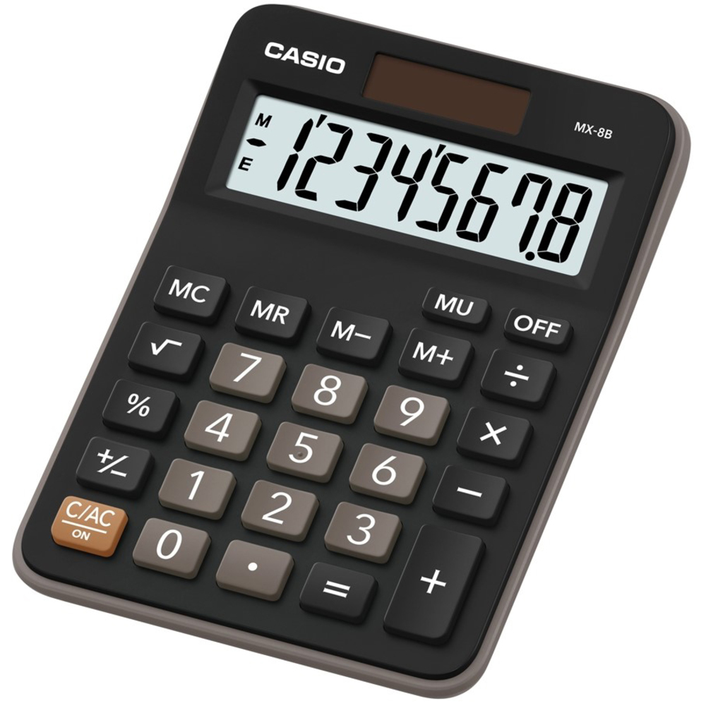 Kalkulačka Casio MX 8 B BK
