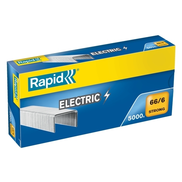 Spony Rapid Electric 66/6, 5000ks, drátky