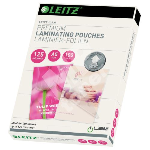 Leitz laminovací kapsy iLAM UDT A5, 100ks, 125 mic 1