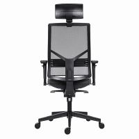 Kancelářské ergonomické křeslo Powerton Marie, šedé 5 (4)