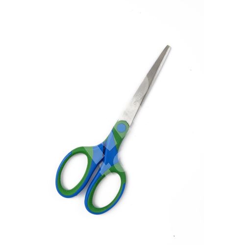 Nůžky kancelářské Spoko Comfort, 18 cm, symetrické, zeleno-modré 1