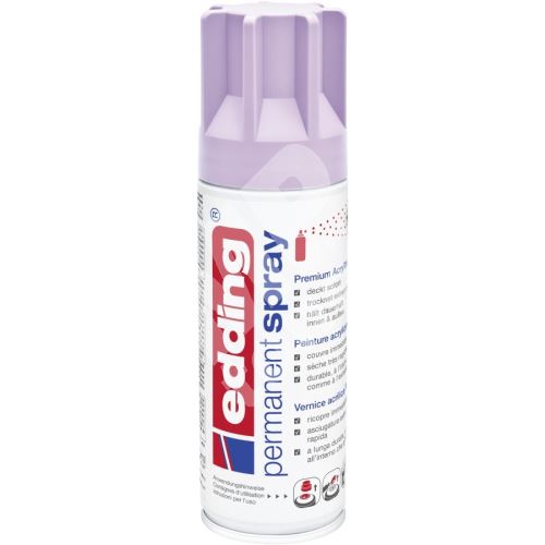 Akrylový sprej Edding 5200, světle levandulová matná, 200 ml 1