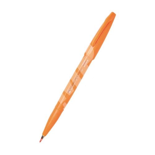Pentel Brush Sign Pen touch SES15 oranžový 3