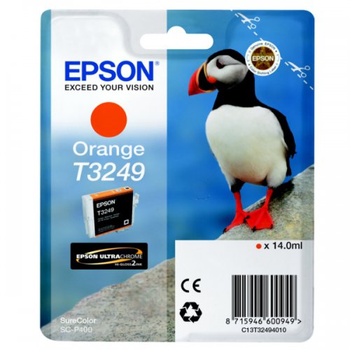 Inkoustová cartridge Epson C13T32494010, SureColor SC-P400, orange, originál