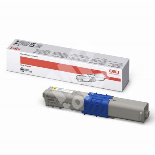 Toner OKI 44469722, yellow, MP print 1