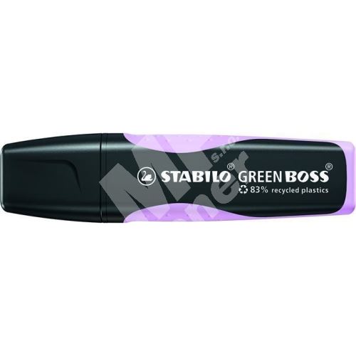 Zvýrazňovač Stabilo Green Boss Pastel, pastelová fialová 1
