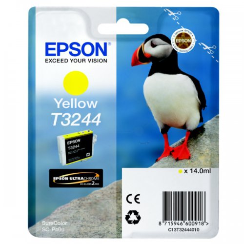 Inkoustová cartridge Epson C13T32444010, SureColor SC-P400, yellow, originál