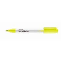 Popisovač Monami Deco Marker 460, hrot 2 mm, fluo yellow
