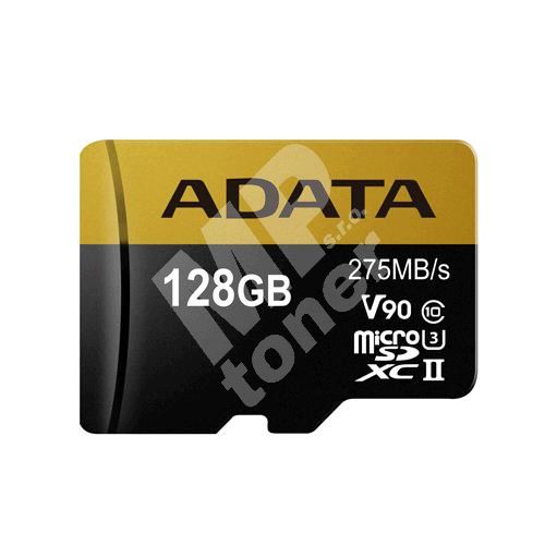 ADATA 128GB microSDXC UHS-II U3 s adapterem 1