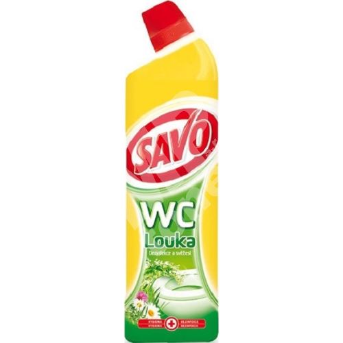 Savo Louka Wc tekutý čistící a dezinfekční přípravek 750 ml 1