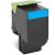 Toner Lexmark 80C2HC0, CX410, 510, cyan, originál