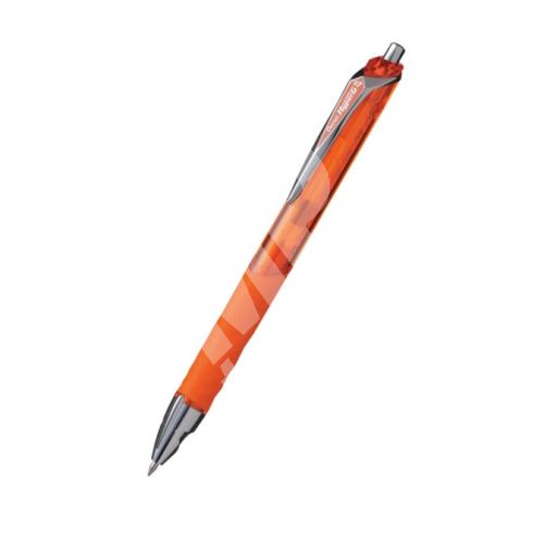 Pentel KL257 Hyper G kuličkové pero, oranžová 1