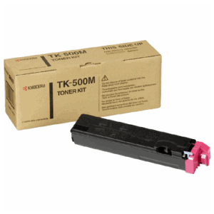 Toner Kyocera TK-500M, FS-C5016N, červený originál