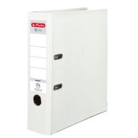 Pořadač pákový Herlitz A4, 8cm, PP, bílý Pořadač pákový Herlitz A4, 8cm, PP, bílý