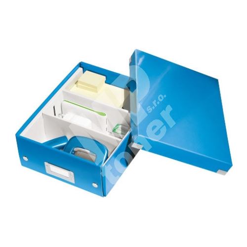 Archivační organizační box Leitz Click-N-Store S (A5), modrý 1