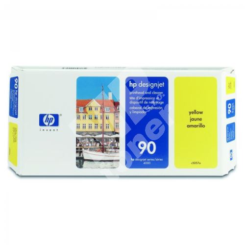 Tisková hlava HP C5057A, No.90, yellow, originál 1