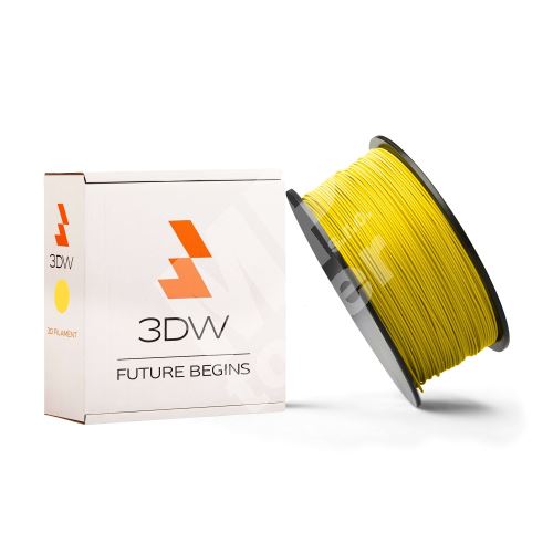 Tisková struna 3DW (filament) ABS, 2,9mm, 1kg, žlutá, 220-250°C 1