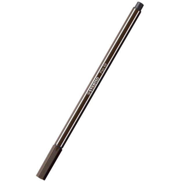 Fix STABILO Pen 68, 1mm, žlutohnědý