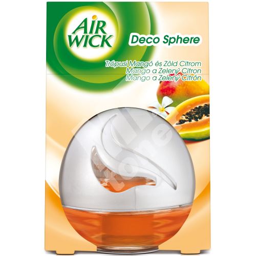 Air Wick Decosphere Mango a Zelený citron osvěžovač vzduchu 75 ml 1
