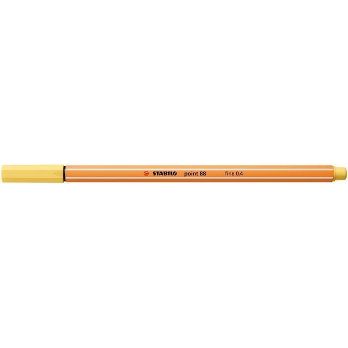 Liner STABILO Point 88, 0,4mm, 88/23, světle žlutá