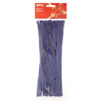 Modelovací drátky žinylka Apli, 30cm, modré Modelovací drátky žinylka Apli, 30cm, modré