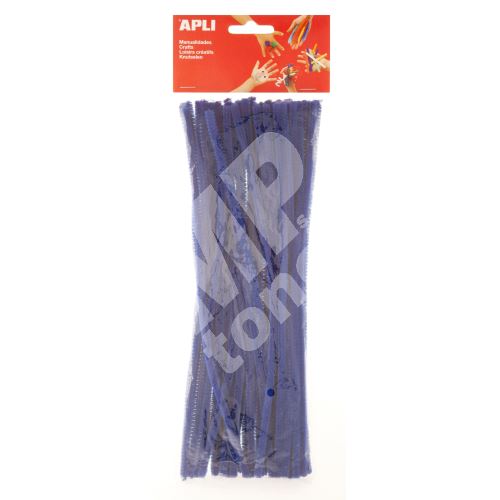 Modelovací drátky žinylka Apli, 30cm, modré 1