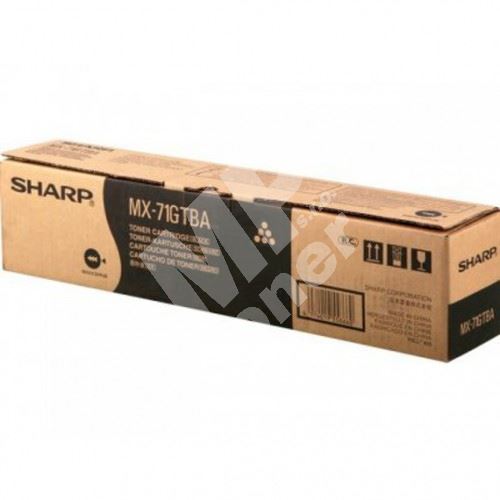 MX-71GTBA, black, 42000str., Sharp MX 6201 1