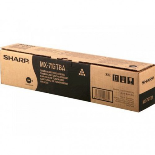Toner Sharp MX-71GTBA, MX 6201, black, originál