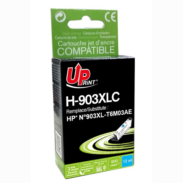 Kompatibilní cartridge HP T6M03AE, OfficeJet Pro 8200, cyan, No.903XL, UPrint