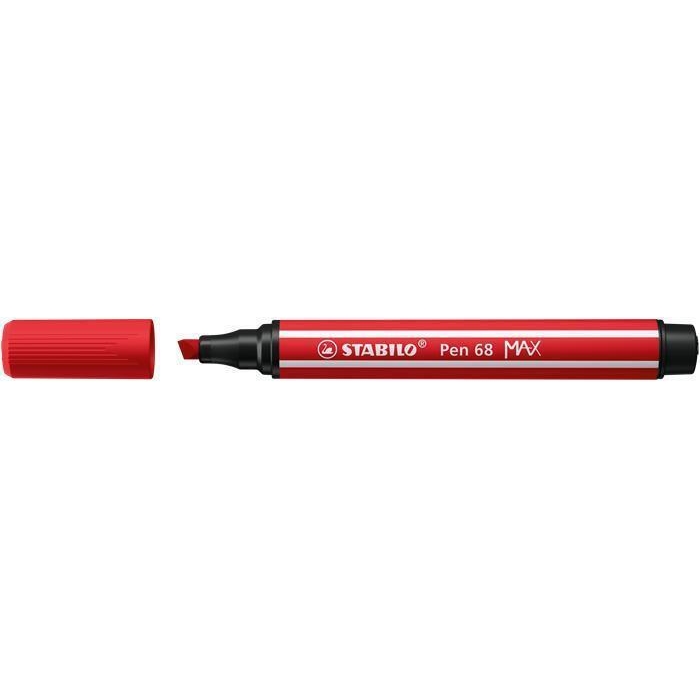 Fix Stabilo Pen 68 MAX, 1-5 mm, červená