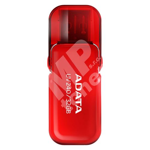 32GB ADATA UV240 USB red (vhodné pro potisk) 1