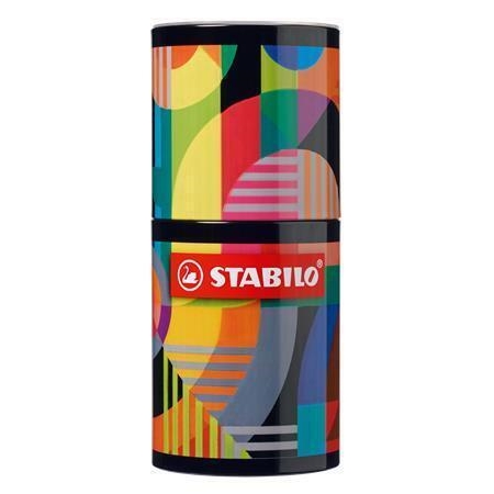 Fixy Stabilo Point 68 ARTY, 1 mm, plechová krabička, 45 barev