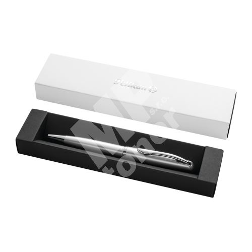 Kuličkové pero Pelikan Jazz Noble, dárkové balení, stříbrné 1