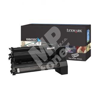 Toner Lexmark C750, X750e, 10B032C, modrá, originál 1