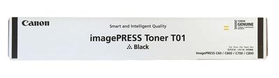 Toner Canon T01, ImagePRESS C600, black, 8066B001, originál