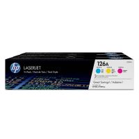 Toner HP CF341A, LaserJet Pro CP1025, CP1025nw, CE311-3A CMY, 126A, originál