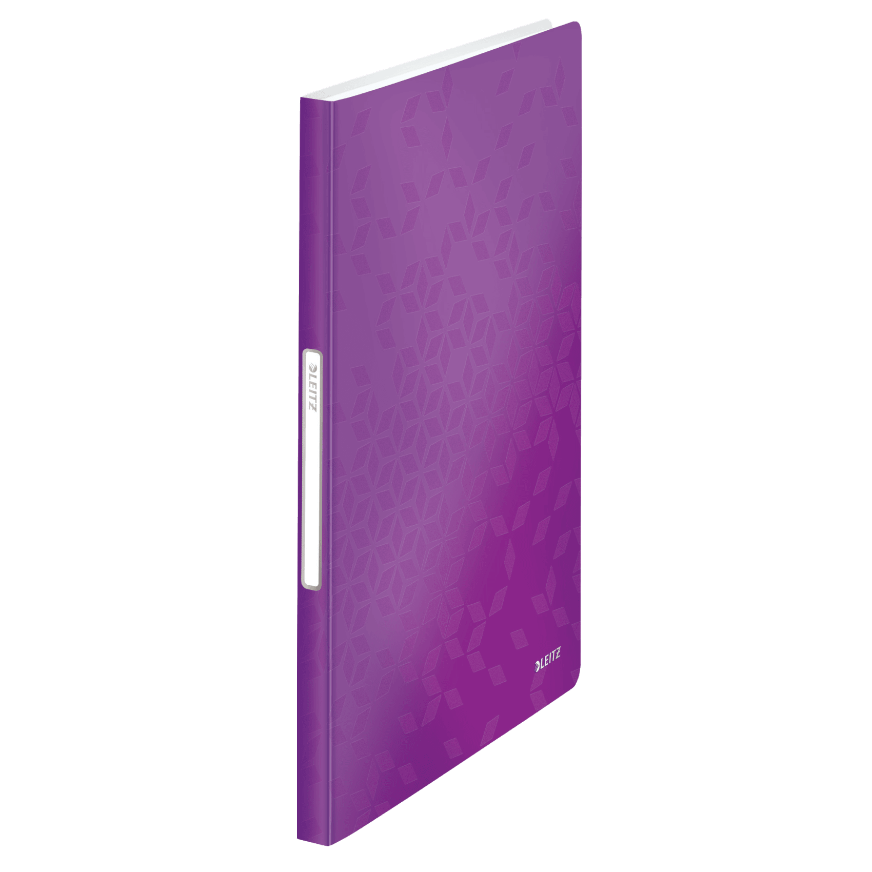 Katalogová kniha Leitz WOW, 40 kapes, purpurová