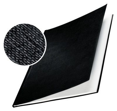 Tvrdé desky Leitz impressBIND, 15 - 35 listů, černé, balení 10 ks