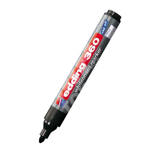 Popisovač Edding 360, černá, na bílé tabule 10