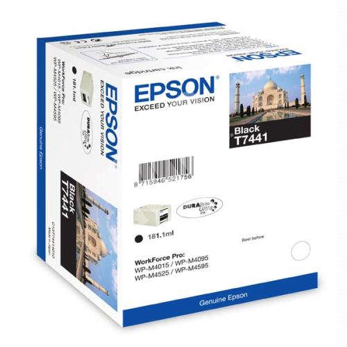 Cartridge Epson C13T74414010, black, originál 1