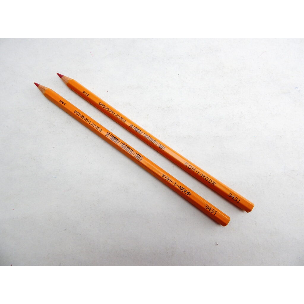 Kancelářská tužka Koh-i-noor 3431, 7 mm, červená